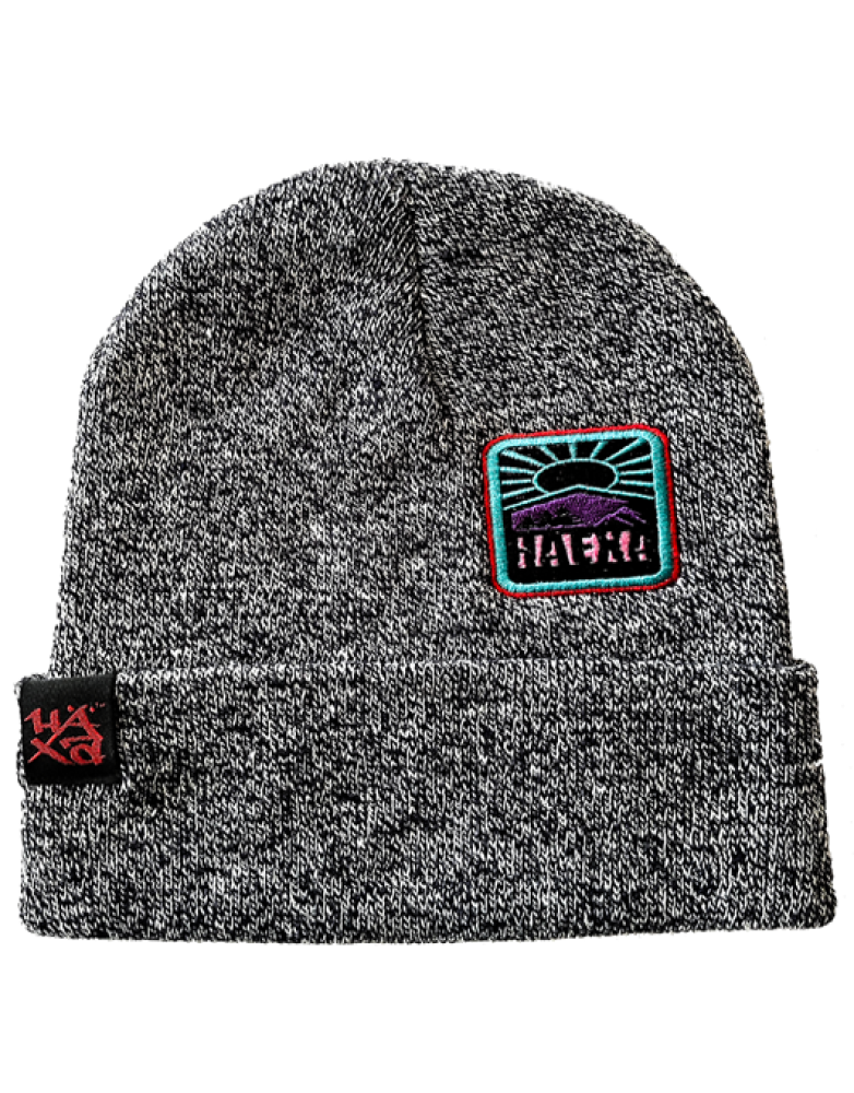 Beanie App Heather Grey Black